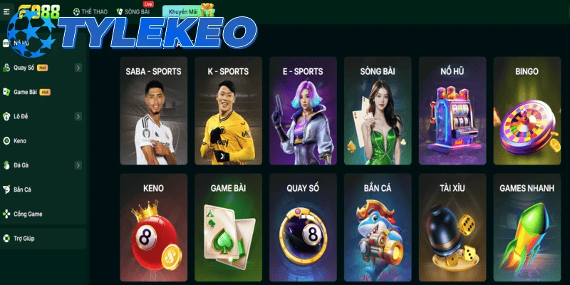 Các sảnh game nổi bật và được ưa chuộng nhất tại FO88